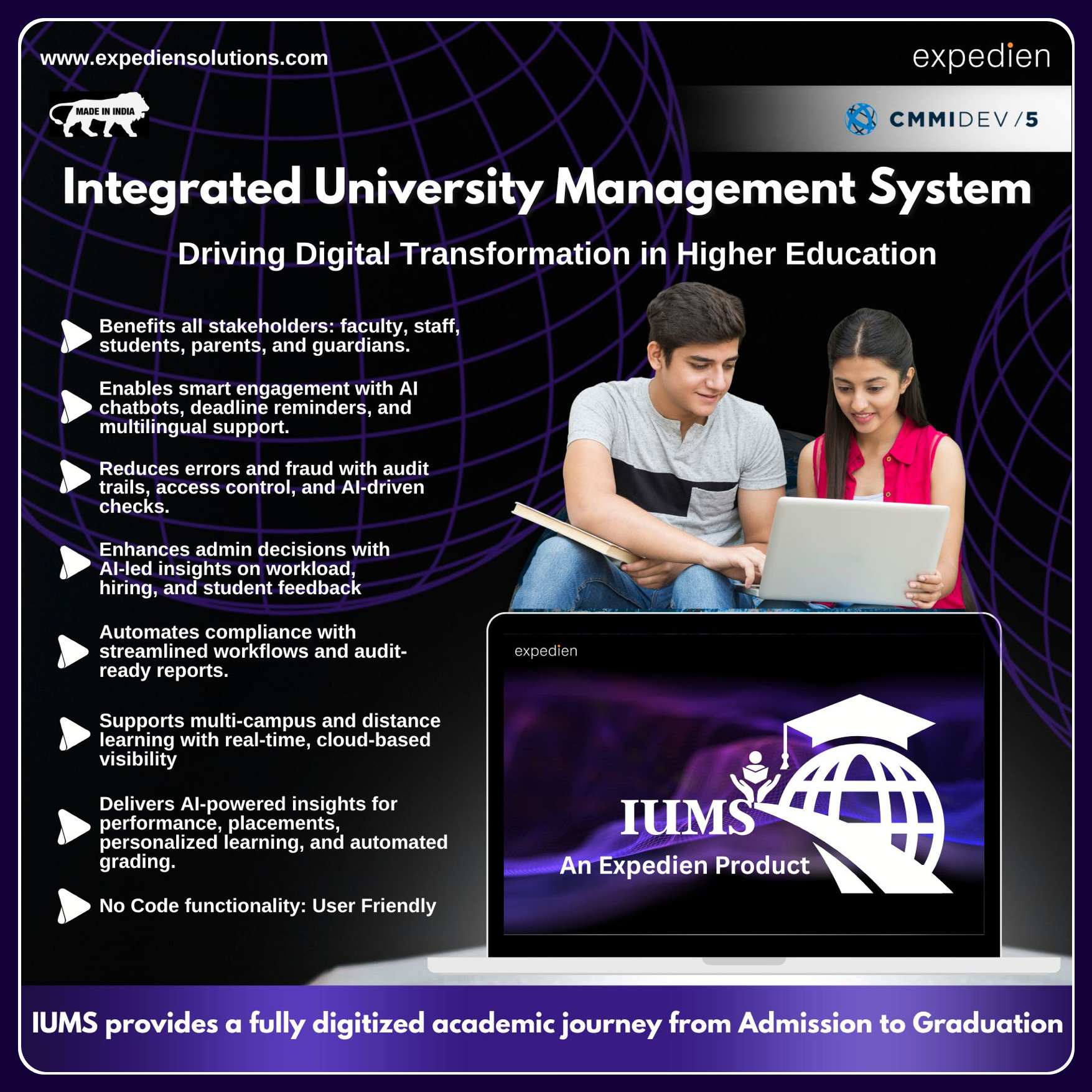 e-Governance Driving Digital Transformation in Higher Education